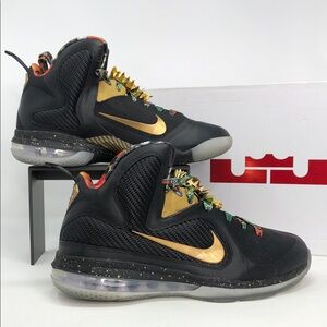 Nike Lebron IX 9 Watch The Throne DO9353-001 Men’s Basketball Shoes - Size 9
